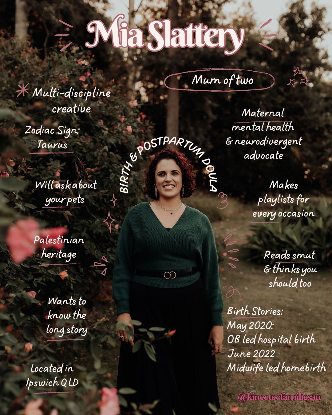 Mia Slattery || Kinected Families || Birth & Postpartum Doula || Ipswich, QLD