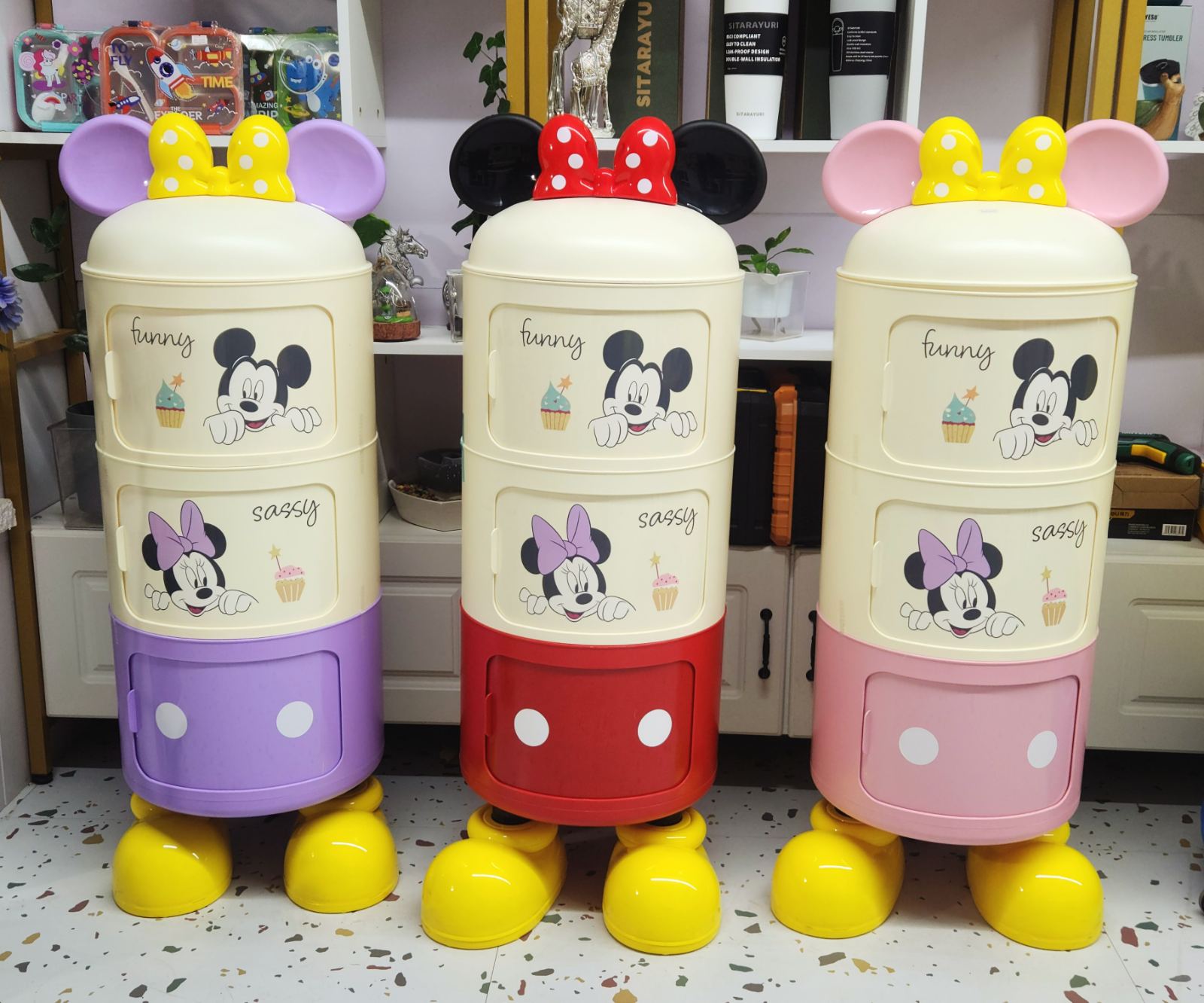 Disney Brand - Хүүхдийн өрөөний комод - 3 давхар