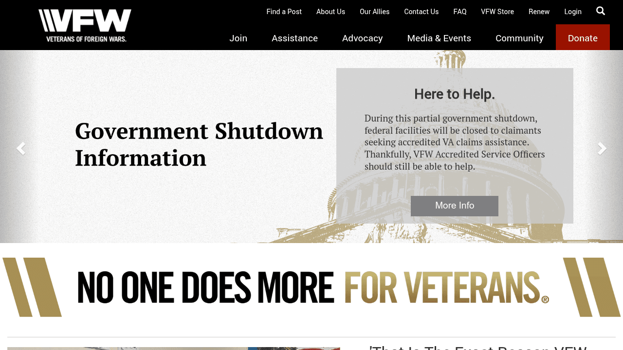 Veterans of Foreign Wars (VFW)