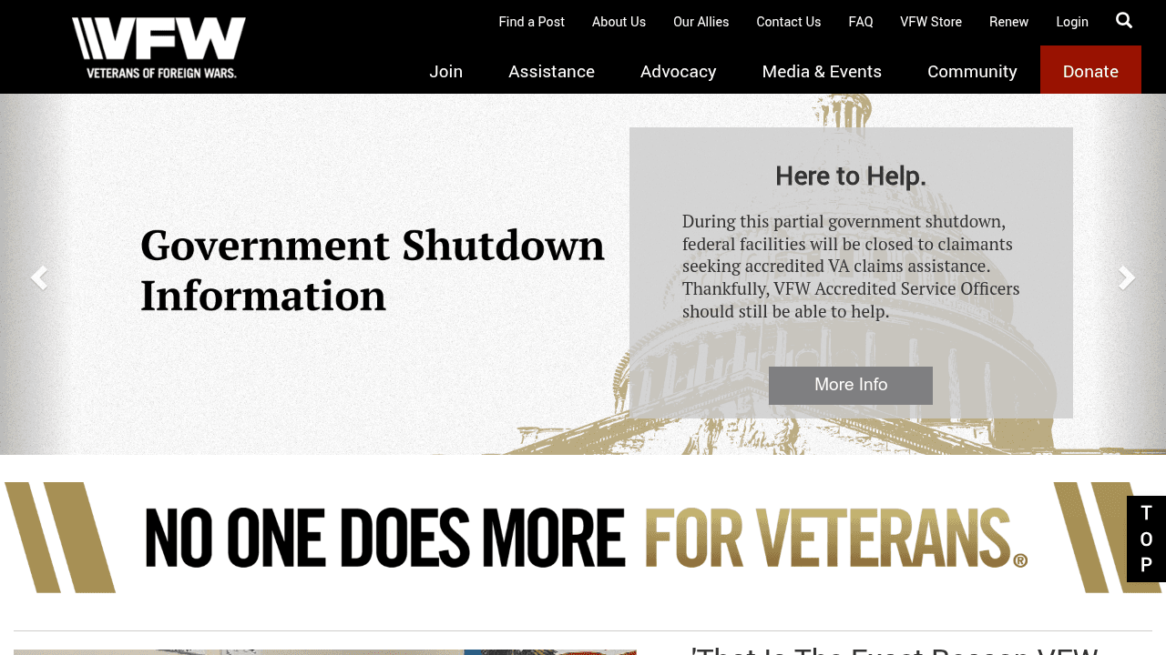 Veterans of Foreign Wars (VFW)